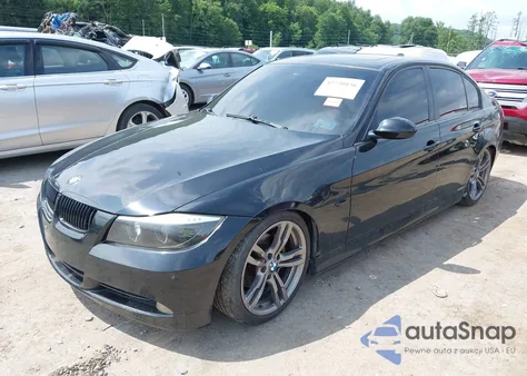 2007 BMW 328I из США, поврежденный, VIN WBAVA37587ND55484